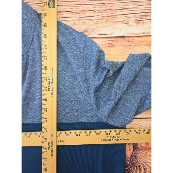 Under Armour Mens Loose Fit 1/2 Zip Pullover 2XL Blue Activewear - Picture 8 of 8